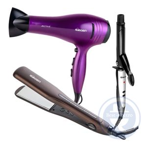 Tricombo Siegen Alisadora SG 4751 y Secador 2200W y Rizador de 25mm