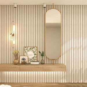 Wall Panel por Unidad para Interior Color Carvalo Decorplas