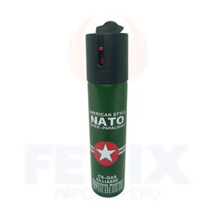 Gas Pimienta Spray 110ml Defensa Personal Protección Verde