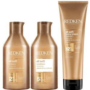 Shampoo Hidratante 300ml + Acondicionador + Mascarilla Redken All Soft