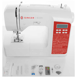 Máquina de Coser Domestica Singer Sc220 de 200 Puntadas