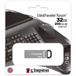 Kingston 32GB DataTraveler Kyson USB 3.2 Gen 1 Type-A - DTKN/32GB