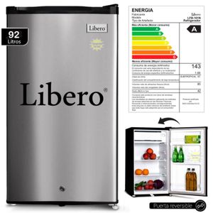 Frigobar Libero Style LFB-101S Inox 92 Litros