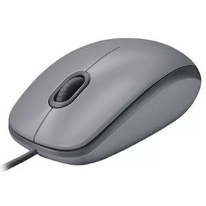 Mouse Logitech M110 Silent ÓPTICO Plata Silver - 910-005494