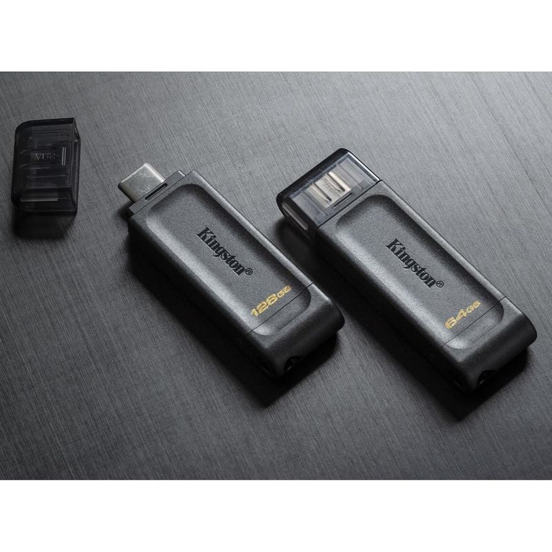 Kingston DataTraveler 70 Memoria USB Tipo C Da 128 GB - USB-C 3.2 - Foto 9