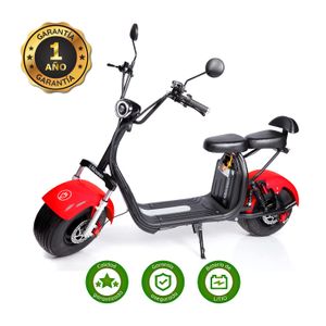 Moto Electrica Road King 1 Color Rojo