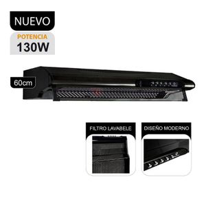 Campana Extractora Indurama 60cm CEI-602NE