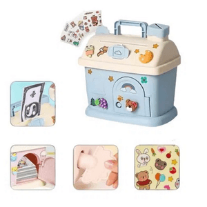 Alcancía Casa Kawaii para Niños