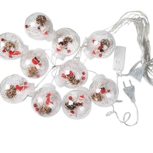 Luces Cortina Navidad 3M 10Pz