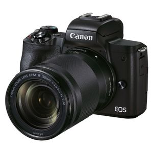 Camara Canon EOS M50 MarkII15-45mmMonturaMGratisEstucheMem32GB