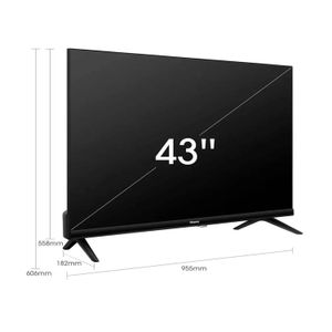 Televisor Hisense 43 FHD Smart TV Vidaa Dolby Vision 43A4H Negro