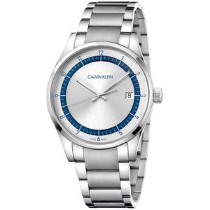 Reloj Calvin Klein Completion KAM21146 Suizo Cristal de Zafiro Acero Inoxidable Plateado