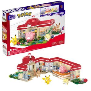 Juguete Megaconstrux Pokémon Centro En El Bosque