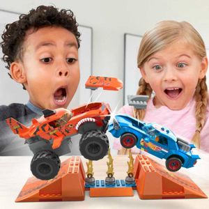 Juguete Megaconstrux Hot Wheels Monster Truck Tiger Shark