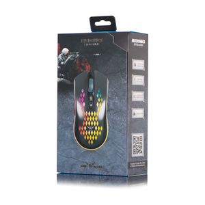 Mouse Gamer Rgb 7b 6400dpi Micronics Streamer Gm804