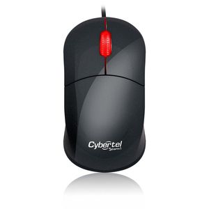 Mouse Office 1000dpi 3b Led Negro Rojo Cybertel Storm1 M104