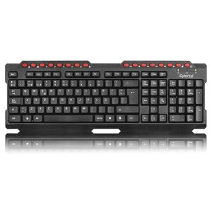 Teclado Antiderrame Barniz Antiborrado Cybertel Prince K212