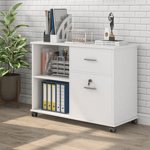 Mueble Archivador  Bonno Caputo Blanco
