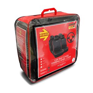 Kit Cubre Asientos PVC 10 piezas + Cubrevolante