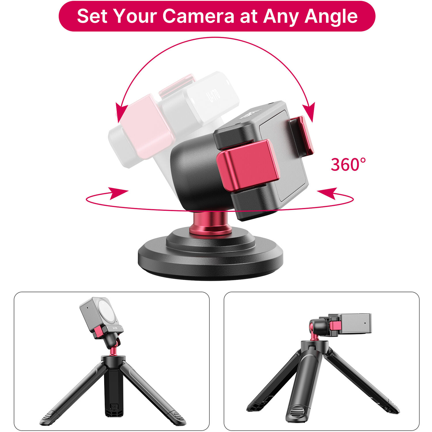 Cinta Magnética Para DJI Action 2 - Para Grabación Manos Libres