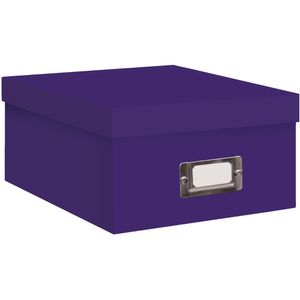 Caja de Almacenamiento de Cd Dvd para Fotos Pioneer Photo Albums Bcd 1S Bp Morado Brillante