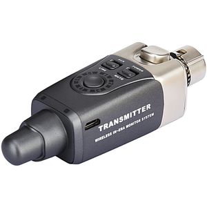 Transmisor Inalámbrico Xvive Audio U4T para Sistema de Monitoreo In Ear 2.4 Ghz con Conexión Plug