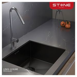 Lavadero de Acero Luxure Stlu4545 Stone