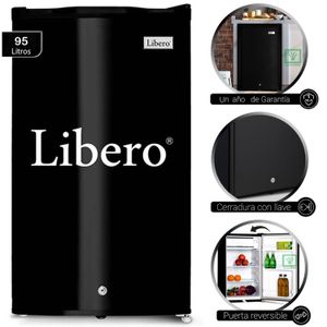 Frigobar Libero LFB-101N 92 Litros Negro