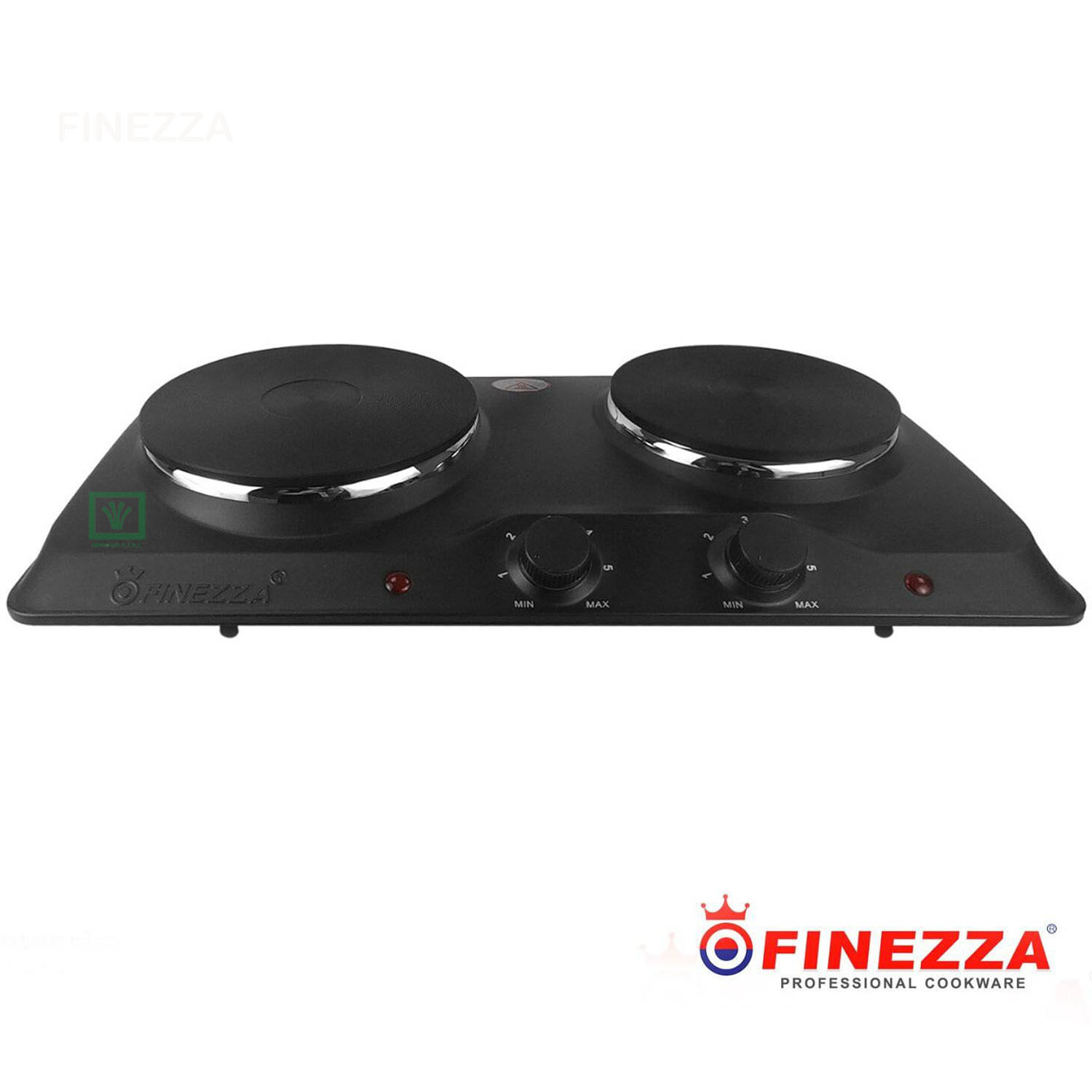 Cocina Inducción Digital Finezza FZ-310IN2 de 2 hornillas - Negro