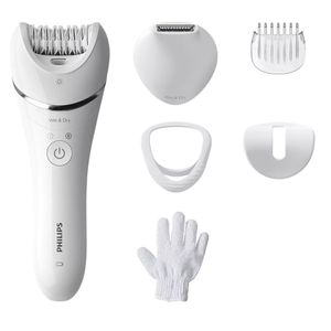 Depiladora en Húmedo y Seco Philips BRE715/00 Blanco