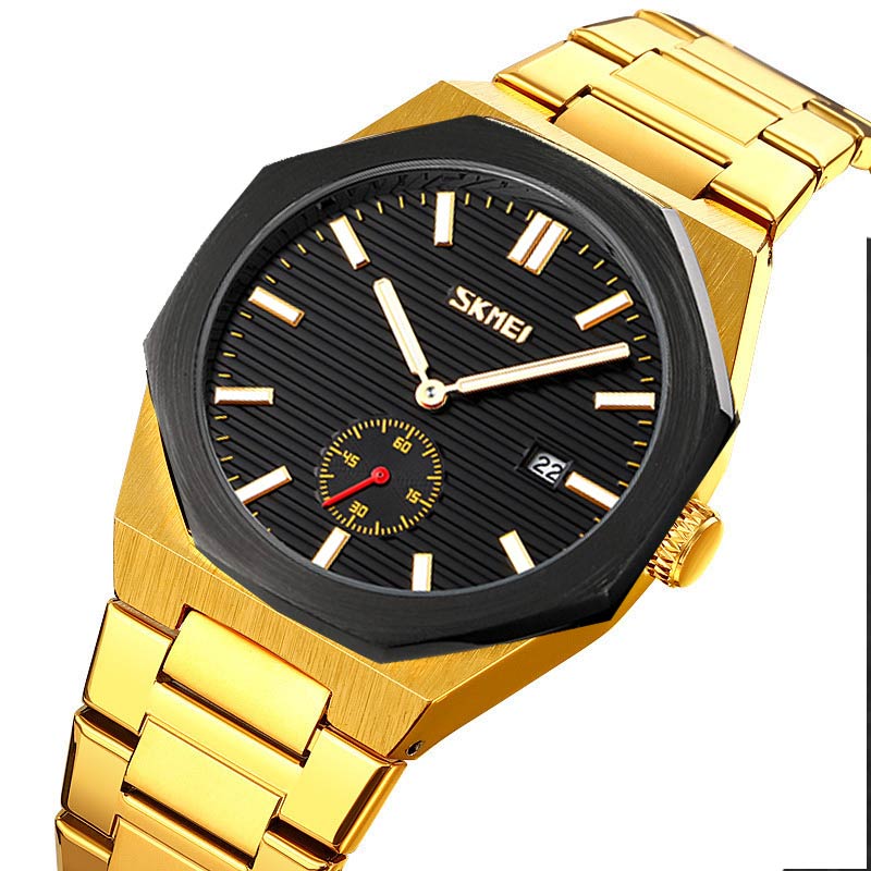 Reloj mce dorado precio sale