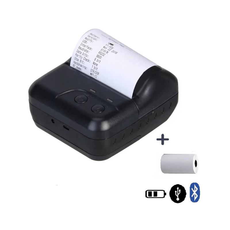 Impresora portátil térmica con bateria de tickets 80mm USB Bluetooth  XPRINTER