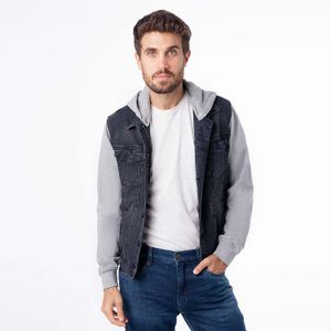 Casaca Denim Stretch Hombre Diger
