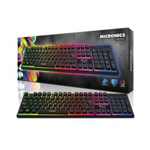 Teclado Gamer Led Neon + Mic K709 Micronics