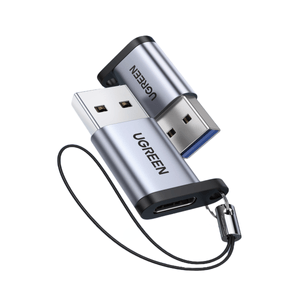 Adaptador Tipo C Hembra A Usb 3.0 3.1 Macho 5 Gbps Ugreen