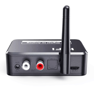 Convertidor Audio Digital a Análogo Adaptador Bluetooth Usb Mp3