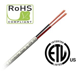 Cable de Altavoz Comercial Master Cable de Cobre Puro de 2 Conductores 16 Awg 250