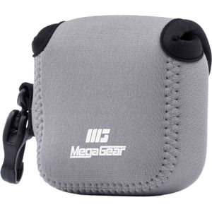 Funda de Cámara Megagear Ultraligera de Neopreno para Gopro Hero 6 Hero 5 y Sony Rx0 1.0 Gris