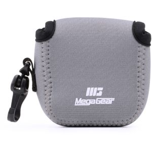 Funda de Cámara Megagear Ultraligera de Neopreno para Gopro Hero 6 Hero 5 y Sony Rx0 1.0 Gris