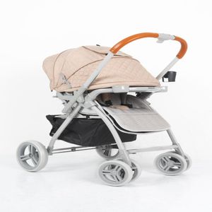 Coche Cuna Para Bebe Mango Reversible Barza Beige
