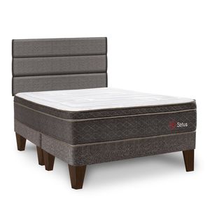 Dormitorio Europeo Sirius Queen Cabecera Superior Marrón