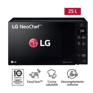 Horno Microondas LG MS2536GIS 25 L itros Negro
