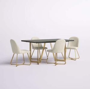 Comedor 4 Sillas Monroe Beige Hys