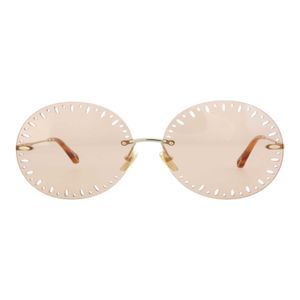 Lentes de Sol Chloe Redondos para Mujer en Rosado