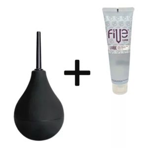 Ducha Intima Unisex Enema 160ml + Lubricante Five 120ml