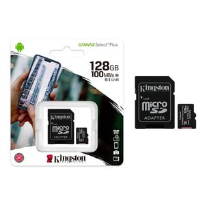 Memoria Micro SD Kingston 128GB Canvas Selec Plus
