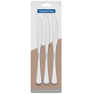 Juegos de Cuchillos TRAMONTINA Asado Blíster 3pzas