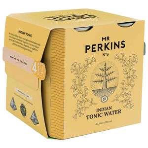 Agua Tónica MR PERKINS Indian Lata 180ml Paquete 4un