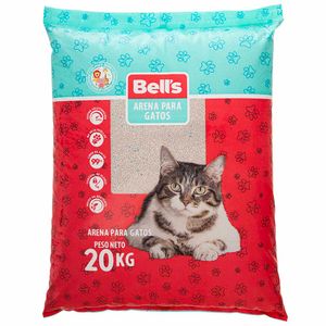 Arena para Gatos BELLS Bolsa 20Kg