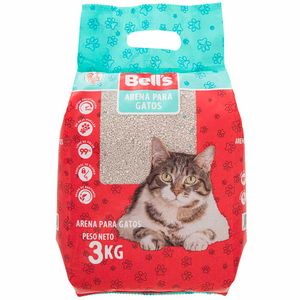 Arena para Gatos BELLS Bolsa 3Kg